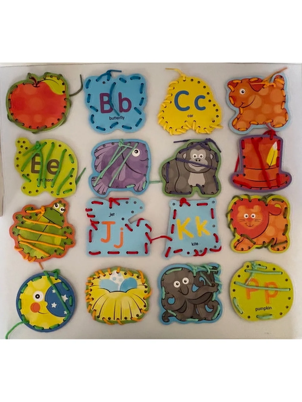 Alphabet Lacing Letters